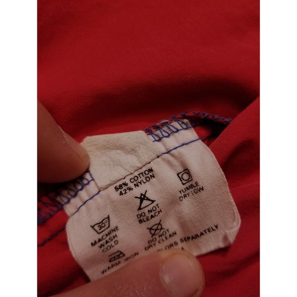 VTG 90s Patagonia Hoody Pullover Sailing 1/4 Snap Marsupial Jacket Men's Large - Picture 9 of 11